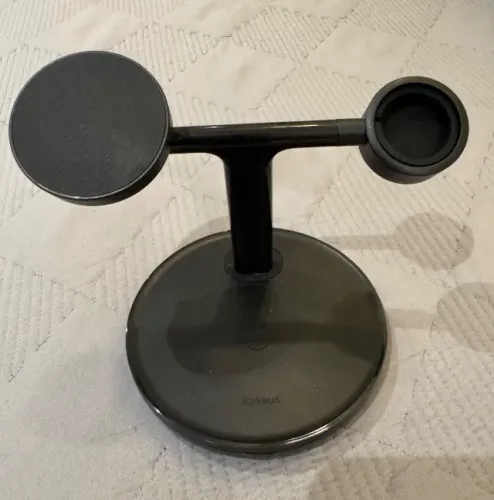 Carregador Baseus Swan 3 em 1 MagSafe Sem Fio - iPhone, Apple Watch e AirPods