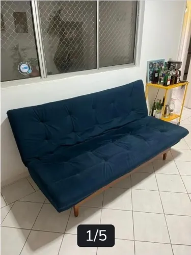 Sofá cama.