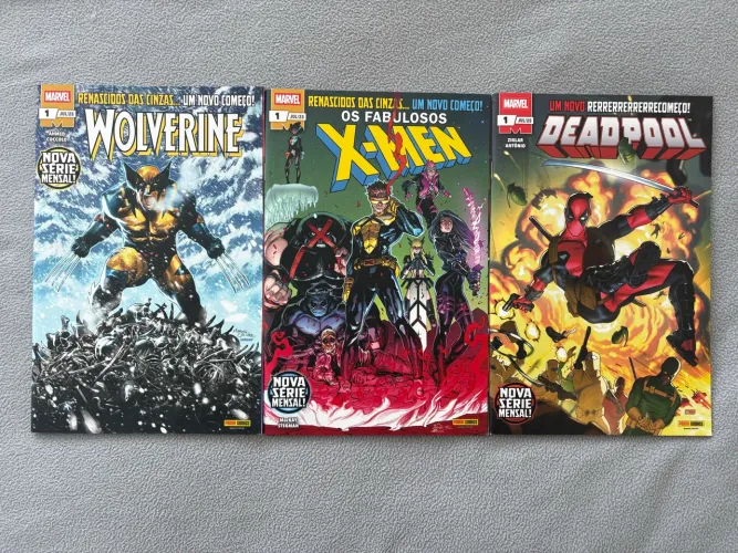 X-Men, Wolverine e Deadpool vol.1. O novo início dos mutantes da Marvel