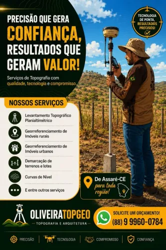 Serviços de Topografia e Georreferenciamento 