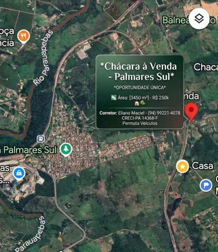 Chácara na Palmares Sul