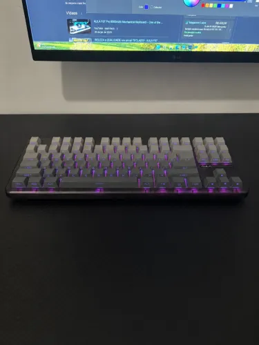 Teclado AULA F87 Pro Sem fio