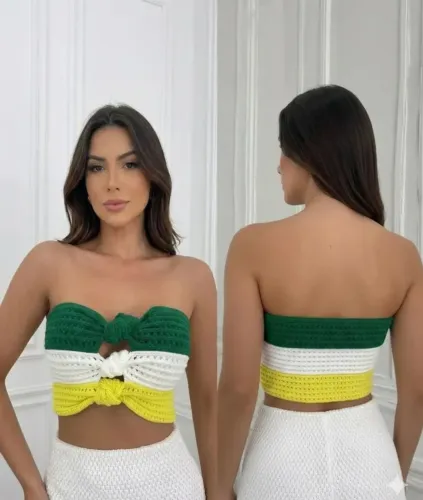 Cropped modal tricô ?