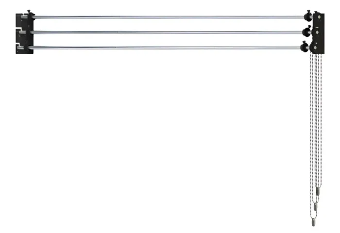 Suporte Para Três Fundos Infinitos De Parede