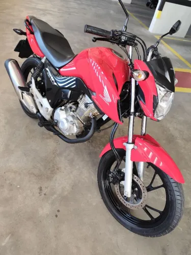 HONDA CG 160 FAN FLEX 24/24 QUASE ZERA!!