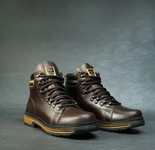 Bota Caterpillar Couro Legítimo 