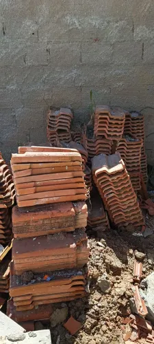 Telhas duplanas quadrada