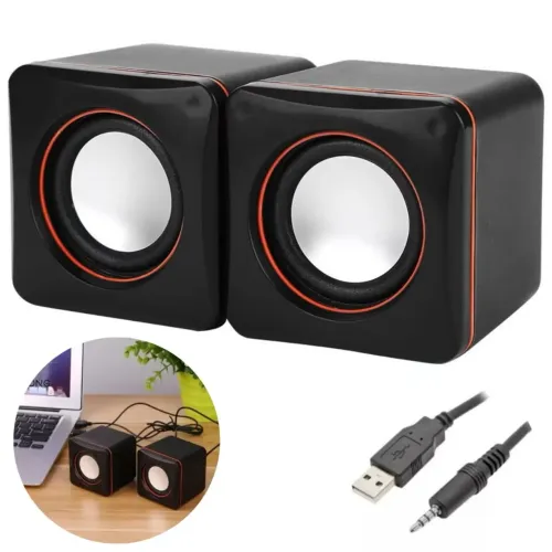 Mini caixinha alto-falante para notebook ou computador
