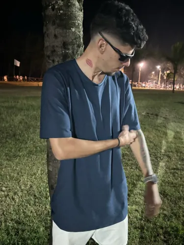 Camisa Oversized New Blue Masculina 