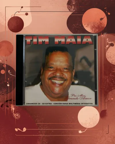 CD Tim Maia Pro Meu Grande Amor Original MPB Soul Brasileiro