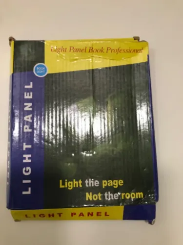Luminária Para Leitura Livro Luz de Led Noturna Light Painel MS
