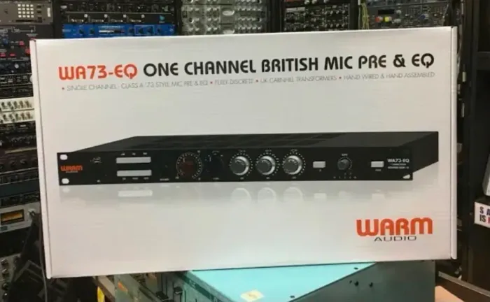 Wa73-EQ ONE CHANNEL BRITISH MIC PRÉ & EQ