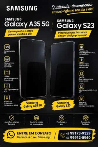 Celulares Samsung