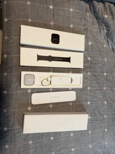 Carregador original Apple Watch mais caixa de relógio 
