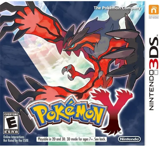 Pokemon Y mídia física 3Ds