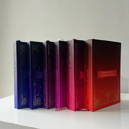 COLEÇÃO TRONO DE VIDRO 6 LIVROS