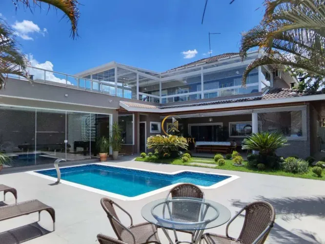 Espetacular Casa com 4 Suítes à venda, 400 m² por R$ 4.190.000 - Condomínio Reserva do Par