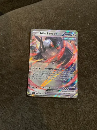 Carta Pokémon Trilho Férreo EX