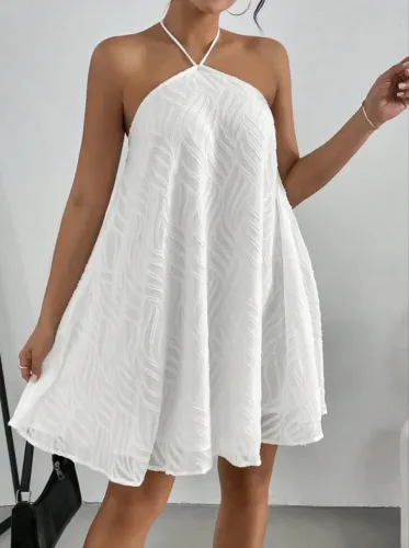 Vestido SHEIN Frenchy Branco - Tam. S (P)