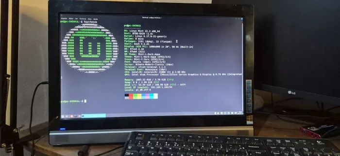 All in one AOC com linux