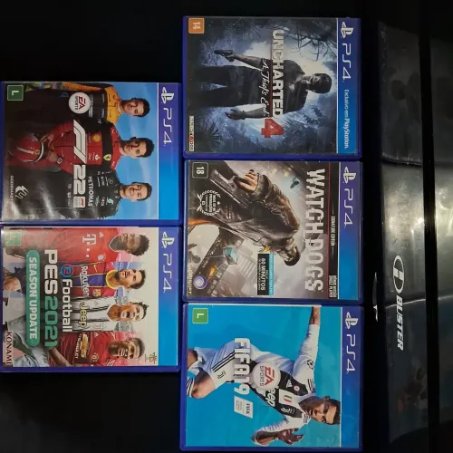 Pack de 5 jogos ps4