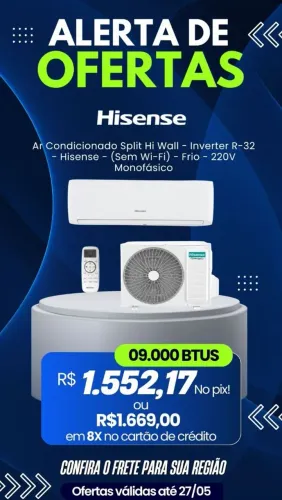 Ar Condicionados Novos Inverter