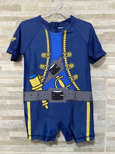 Macacão de banho infantil com  proteção