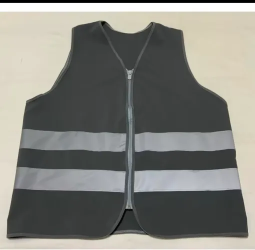 Colete refletivo cinza  diarista Shopee