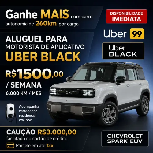 Aluguel para Uber Black