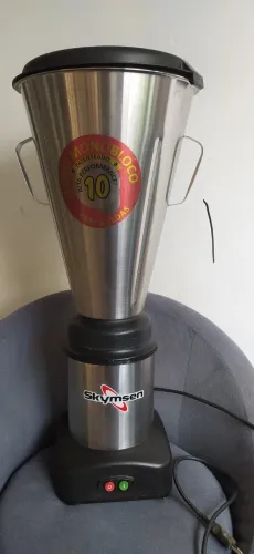  LS10 - LIQUIDIFICADOR COMERCIAL INOX, COPO MONOBLOCO INOX - 0,5 HP-CV 220 V