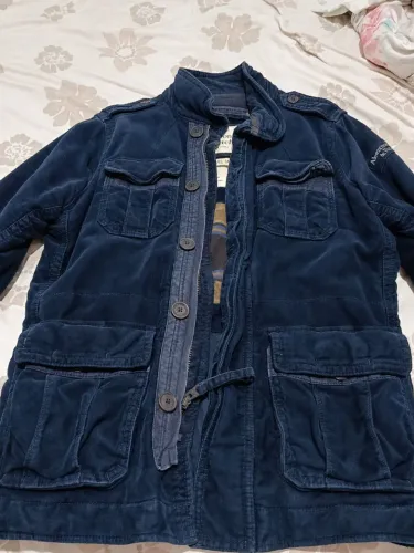 Jaqueta parca Abercrombie masculina