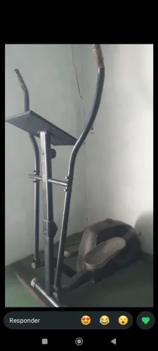 bicicleta elíptica usada em bom estado