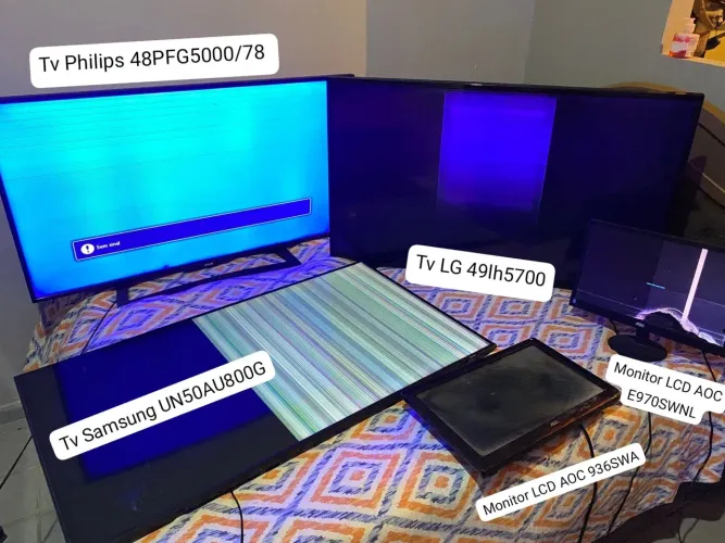 Tvs para concerto duas são smart de 49 e outra de 50 polegadas PARA BOTAR PREÇO!!!!