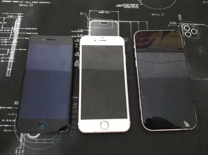 iPhones com defeitos