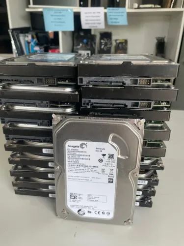 Hd Sata 500gb Pc/DVR 100% De Saude seagate/wd/toshiba (Usado) garantia e nf