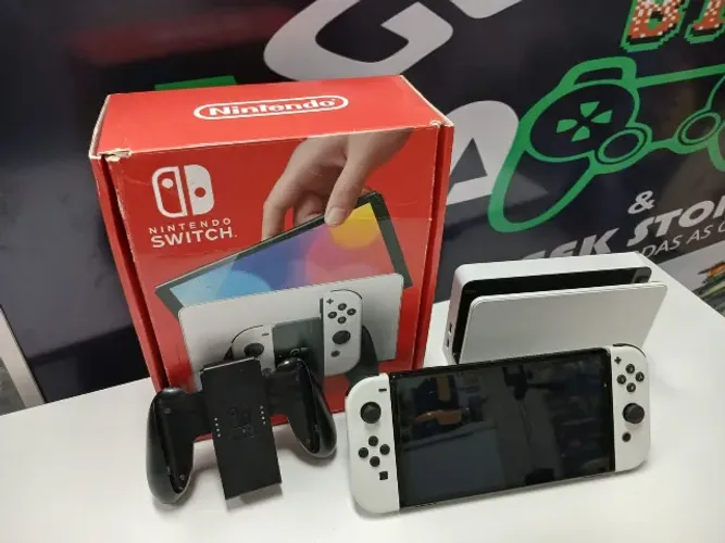 Nintendo Switch Oled Completo - loja Física