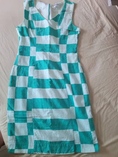 Vestido quadriculado 