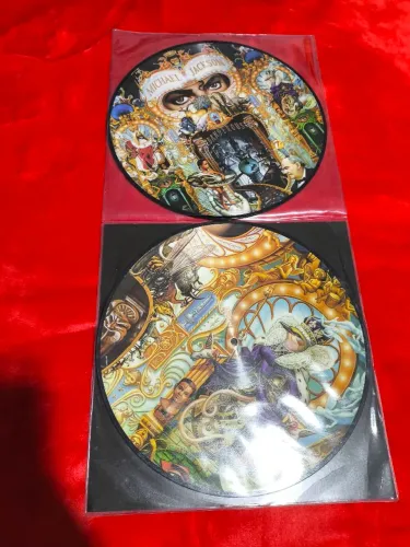 Lp picture disc duplo Michael Jackson Dangerous 