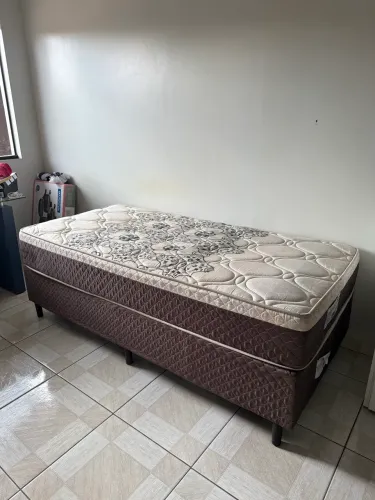 Cama solteiro box