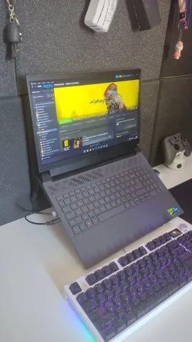 Notebook Gamer Dell G15 5530 com 16GB de momoria RAM, RTX 3050 6GB