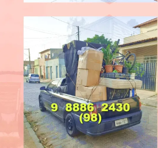 Frete para você! 98?9?8886?2430 - M/Transportes disponível para mudanças rápidas.