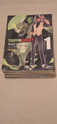 Mangá Tiger & Bunny Vols 01 ao 05 Lacrados