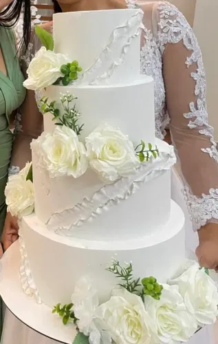 Bolo fake para casamento