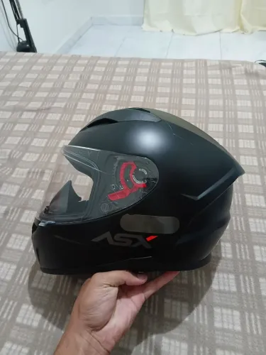 Capacete ASX preto fosco TAM. 59/60
