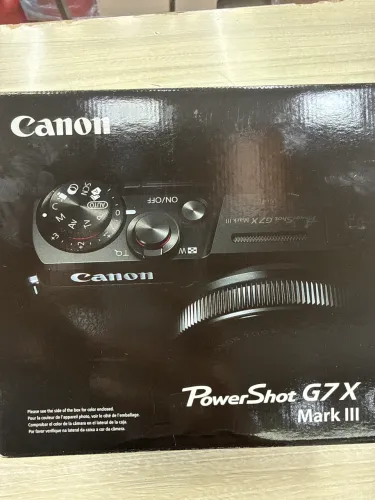 Câmera Power shot G7X Mark III Canon Nova