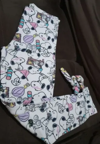 Combo três legging infantil tam.10anos