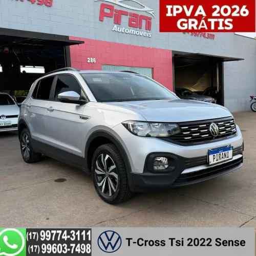 Volkswagen T-Cross Sense 1.0 TSI Flex 5P Aut. 2022