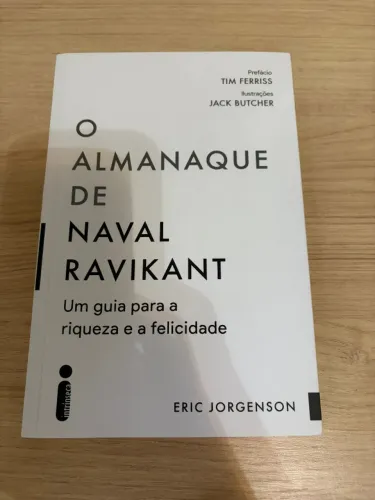O almanaque de Naval Ravikant: Um guia para a riqueza e a felicidade (Excelente estado)
