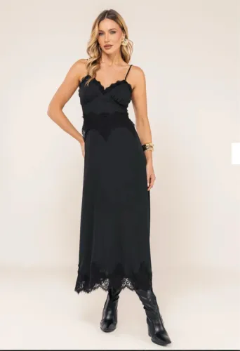 Vestido nobu store preto