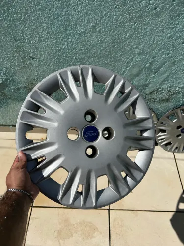 Kit com 3 - Calotas Aro 15 Ford New Fiesta